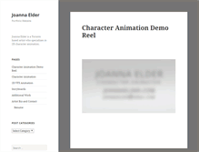 Tablet Screenshot of joannaelder.com